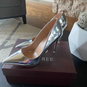 BIGTREE pointed toe high heels
